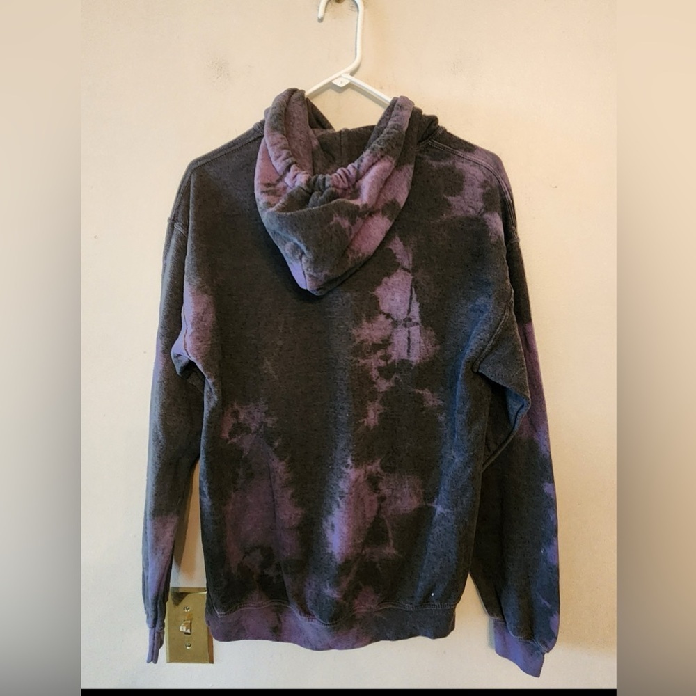 Pumpkin queen tye dye hoodie size womens small oversized - Picture 2 of 3